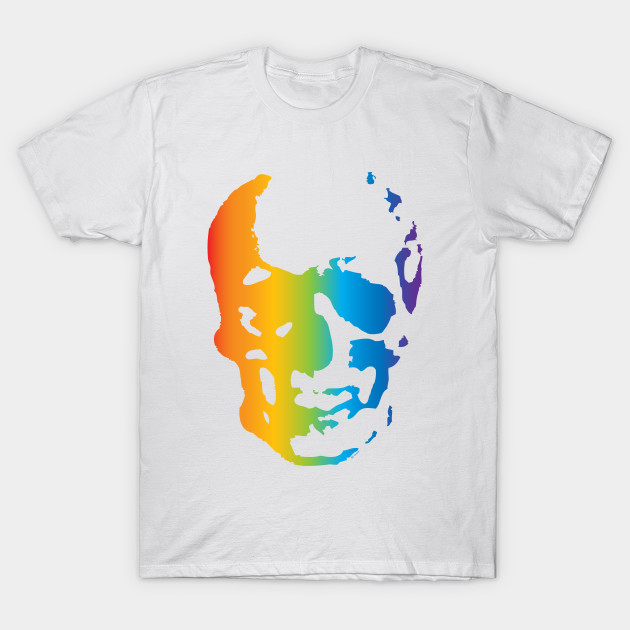 Rainbow Skull T-Shirt-TOZ